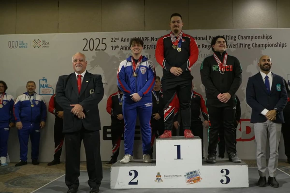 Logra Ángel Anduaga tercer lugar en Panamericano de Powerlifting