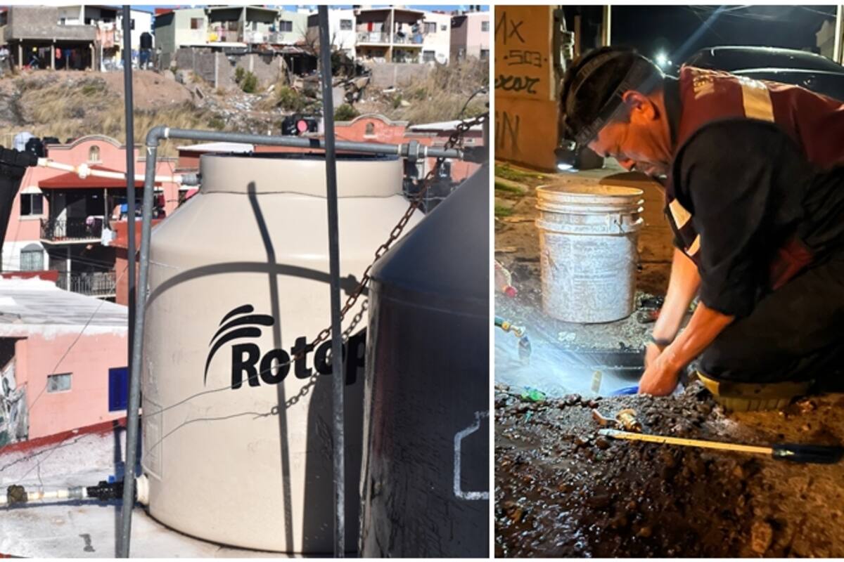 Tinacos sucios y mal instalados: Riesgos para la salud y despilfarro de agua en Nogales