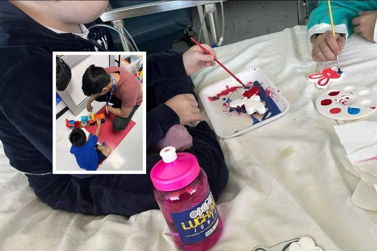 Llevan “visitas de alegría” a niños de oncología del IMSS