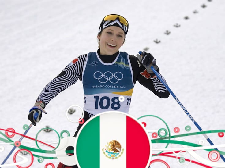 Regina Martínez hace historia en Milano Cortina 2026: primera mexicana en competir en esquí de fondo en unos Juegos Olímpicos de Invierno