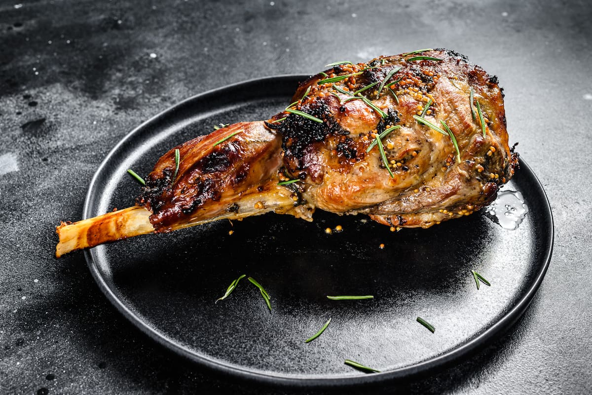 Cordero a la champaña