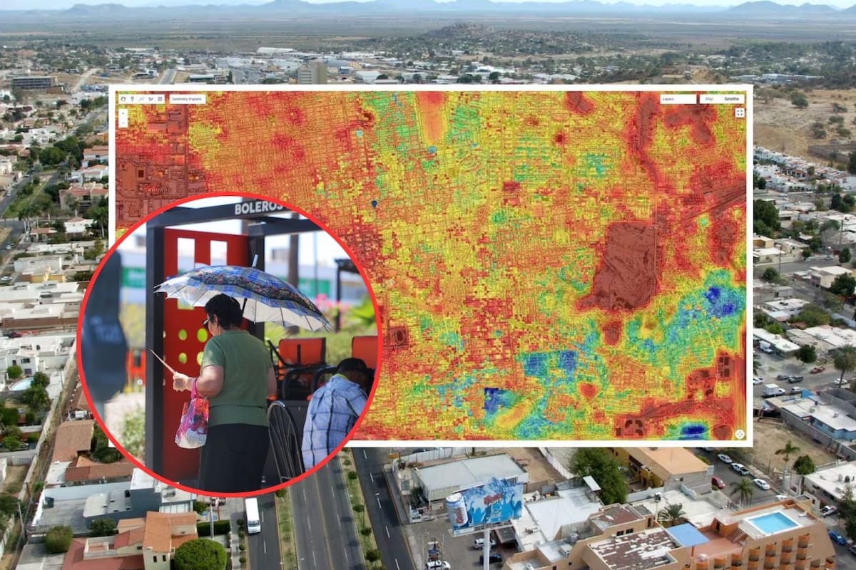 Hermosillo acumula récords de calor y registra diferencias de hasta 9°C entre zonas con árboles y áreas urbanizadas: dónde se siente más calor