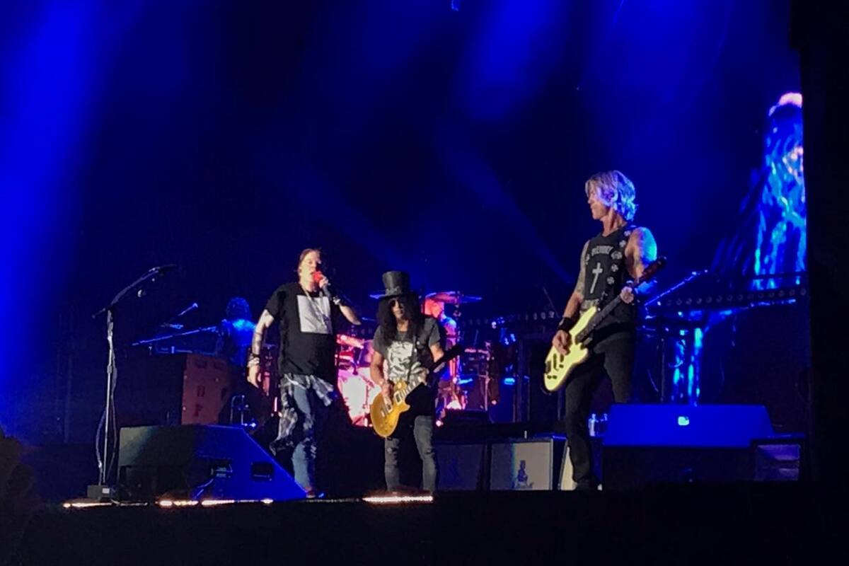 Guns'N Roses hace historia en Tijuana