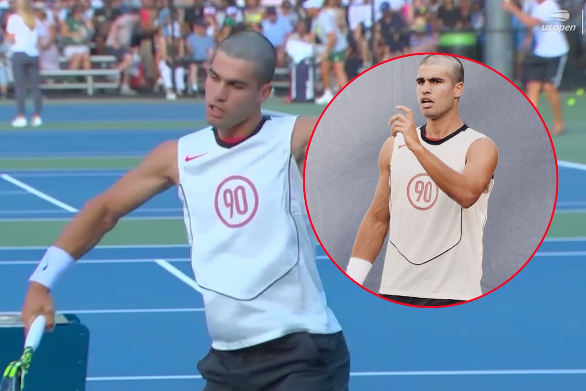 Carlos Alcaraz se roba los reflectores previo a su debut en el US Open con cambio de look