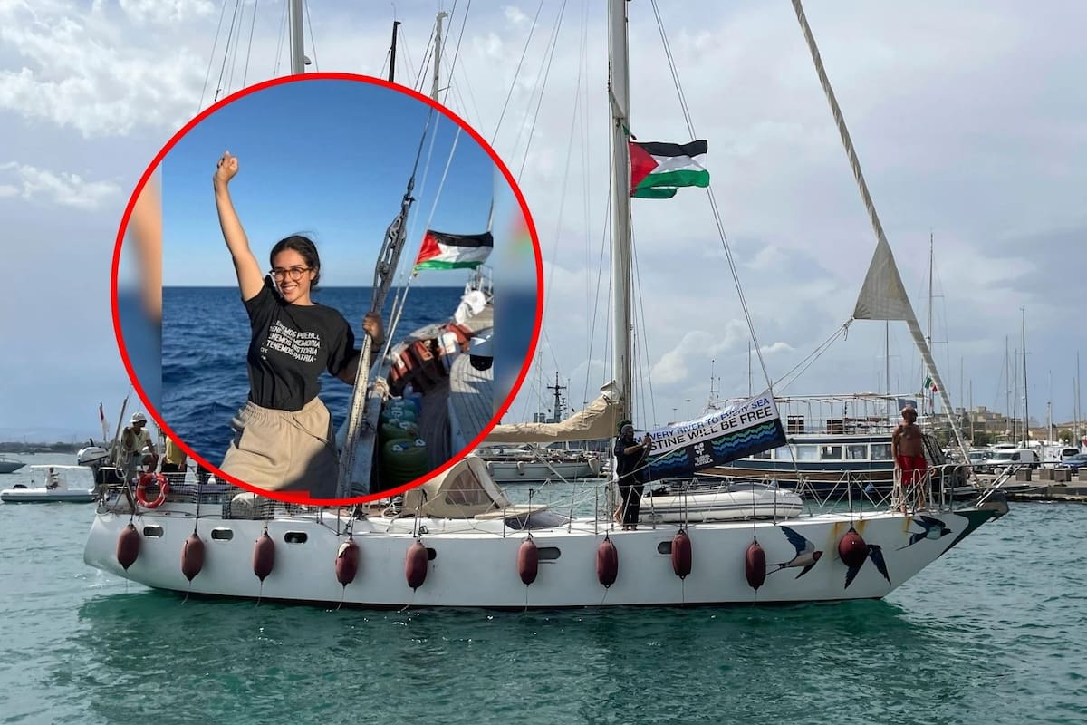 Mexicanas piden ayuda a Sheinbaum tras interceptación de barco rumbo a Gaza