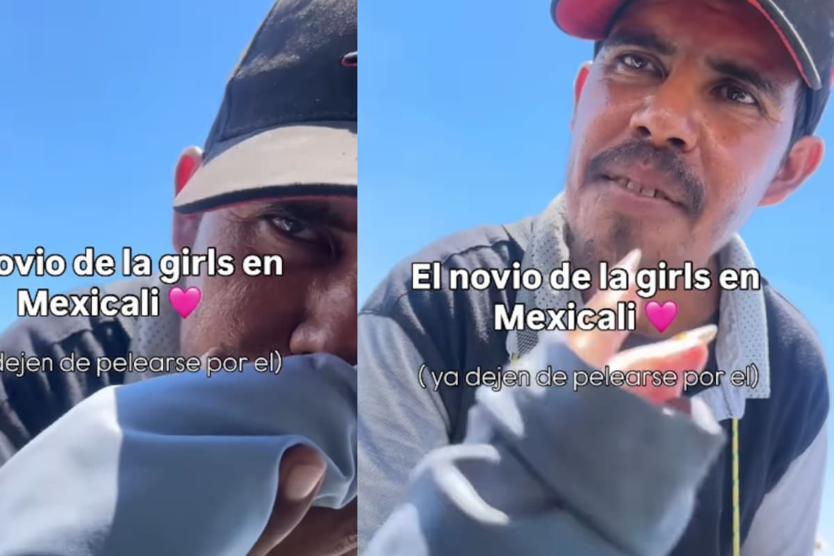 “Es el novio de las girls en Mexicali”: Vendedor de aguas se vuelve viral por su carisma mientras trabaja en un semáforo