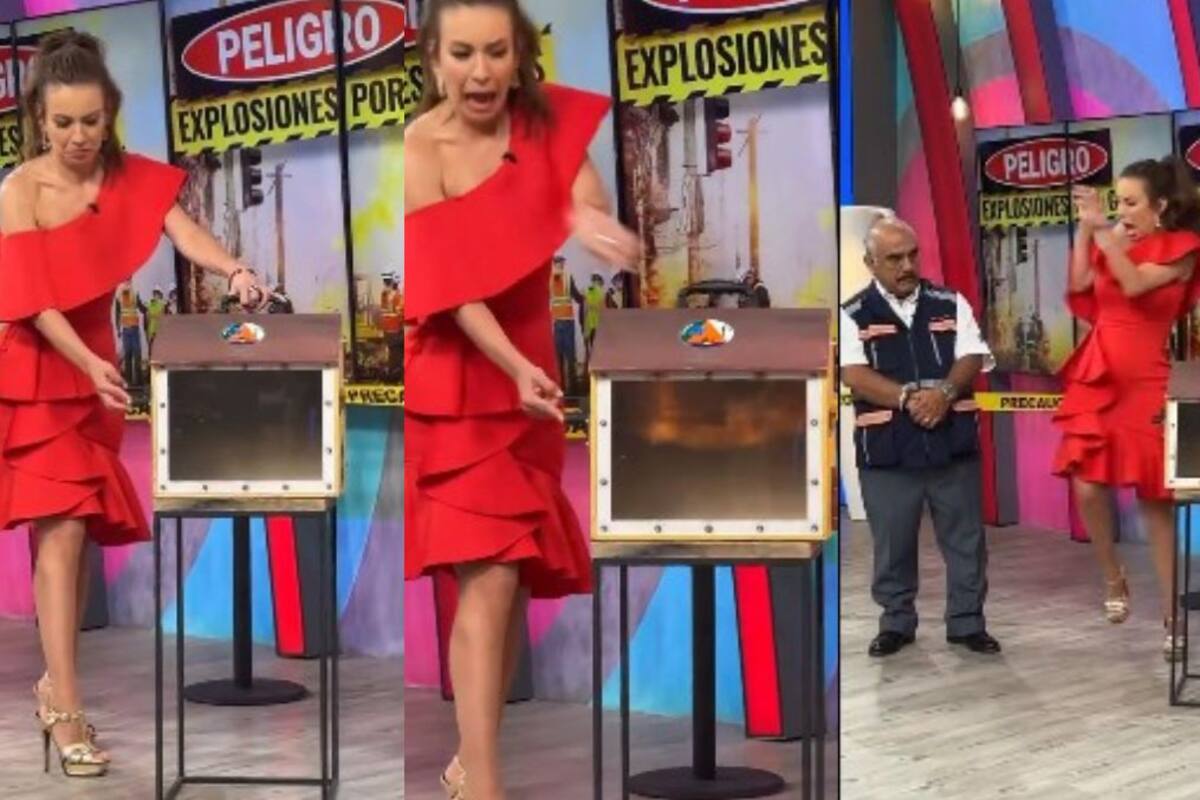 Esta es la divertida reacción de Ingrid Coronado durante un segmento de “Sale el Sol”