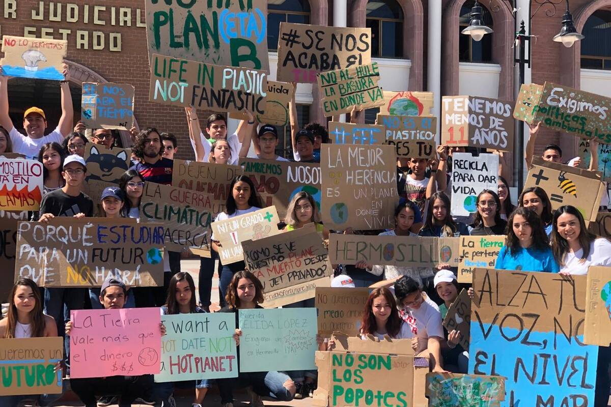 Jóvenes de Fridays for Future exigirán a legisladores más recursos p ara el tema ambiental