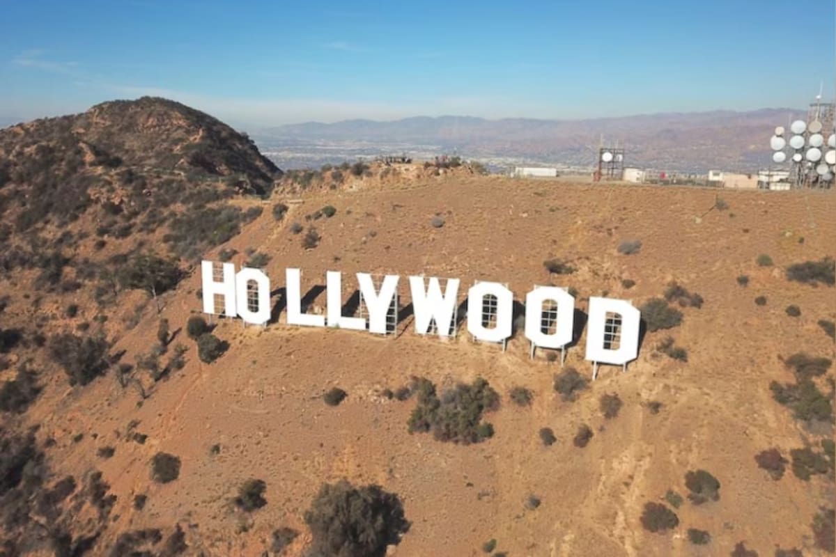 Esta es la historia del letrero de “Hollywood”: de ser publicidad a convertirse en un ícono de Los Ángeles