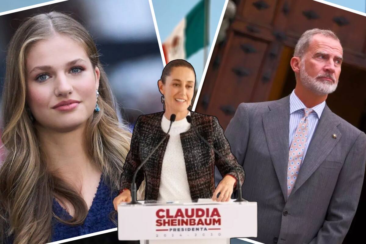 Sheinbaum intentó invitar a la princesa Leonor en lugar del rey