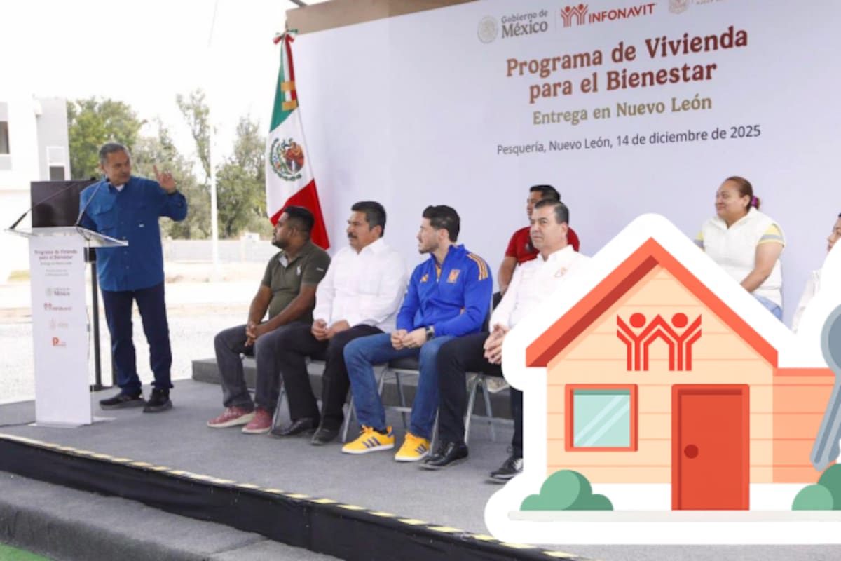 Entregan 171 viviendas del programa “Vivienda para el Bienestar” en Nuevo León: Infonavit y autoridades locales impulsan acceso digno a la vivienda