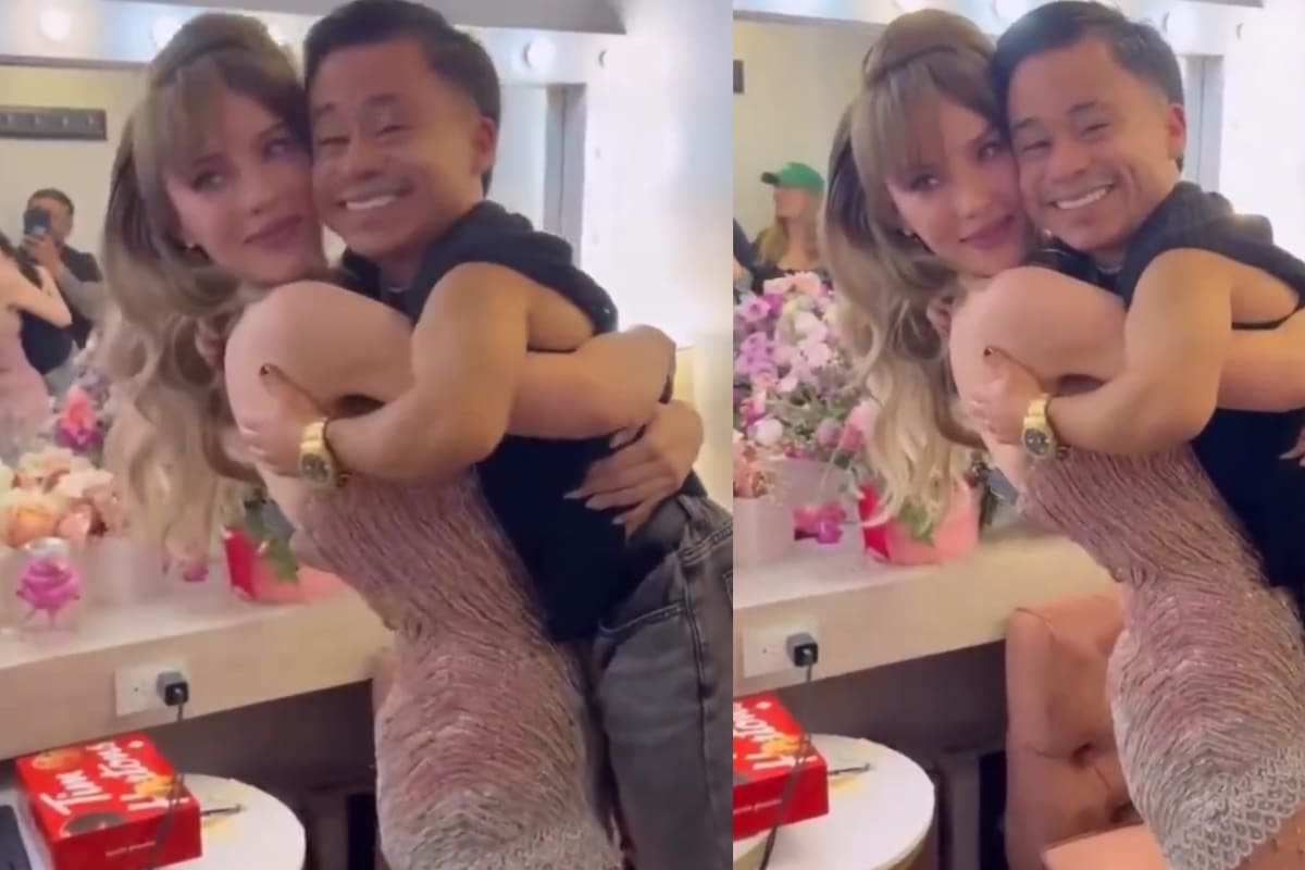 Belinda recibe la visita de Abelito en Mentiras El Musical y protagonizan un tierno encuentro