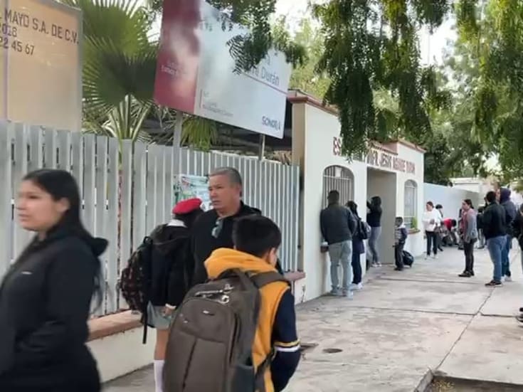Regresan con normalidad escuelas en Cajeme