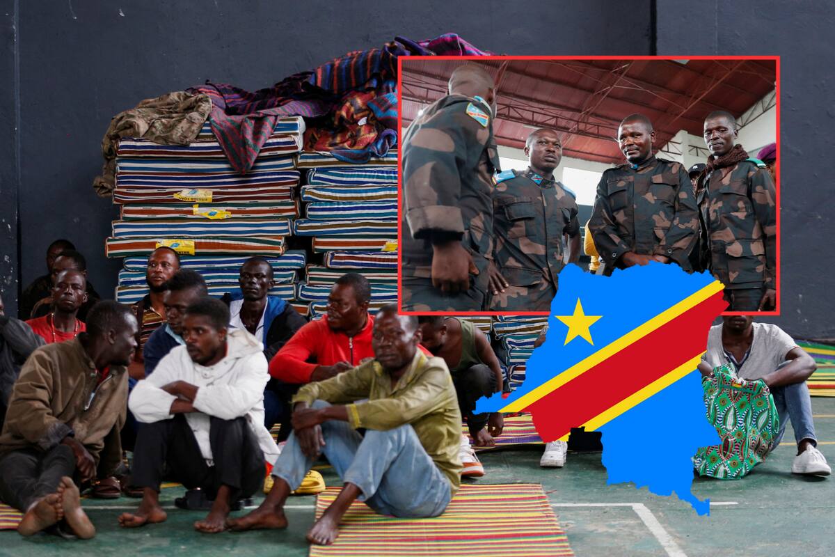 Crisis humanitaria en la frontera: Refugiados congoleños y soldados rendidos buscan seguridad en Ruanda