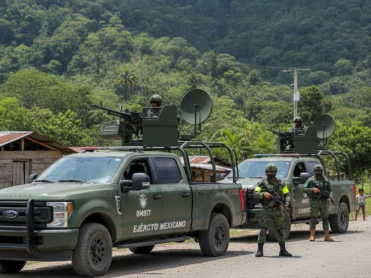 Patrullas clonadas del Ejército Mexicano aparecen en operativo en la Chiapas, autoridades aseguran vehículos militares falsos usados por grupo criminal