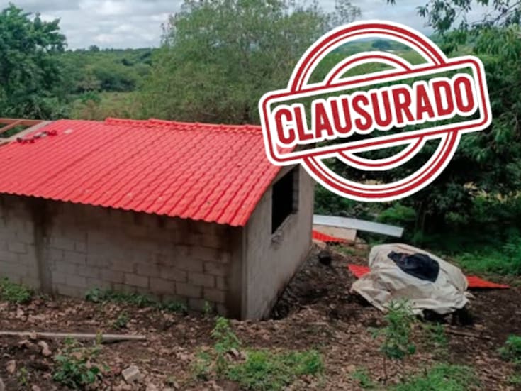 Construían sin permiso en zona protegida: clausuran obras dentro del Parque Nacional El Tepozteco en Morelos