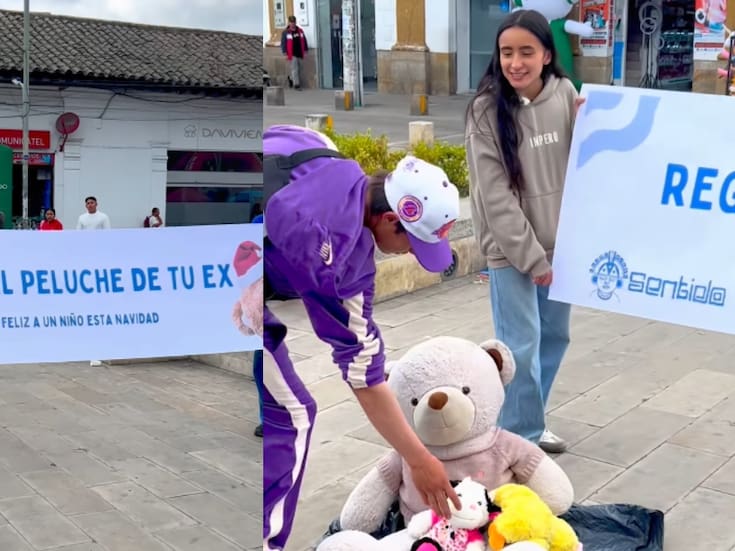 “Regala el peluche de tu ex”: la curiosa dinámica navideña que conquistó las redes