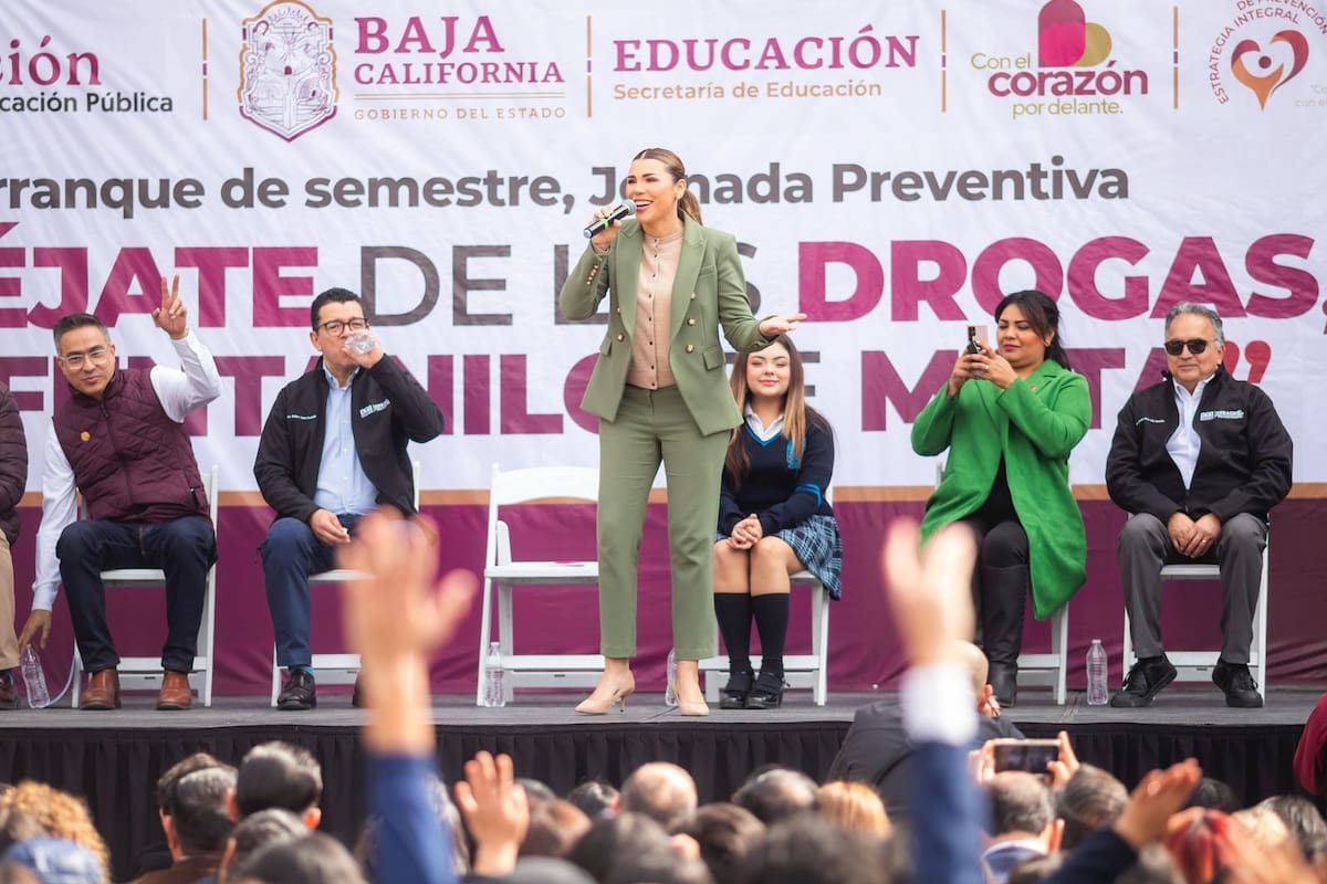 Avanza campaña contra las drogas