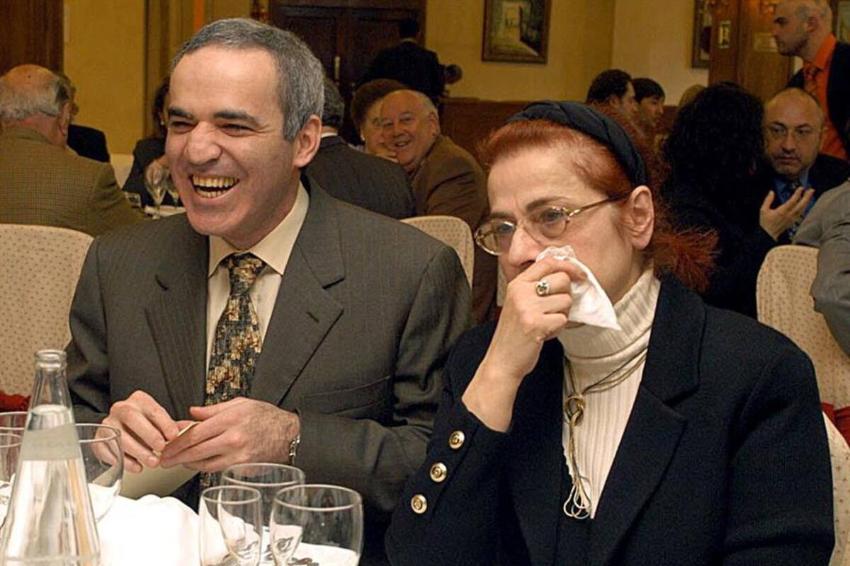 Muere la madre de Kaspárov, la mujer que forjó a un campeón del ajedrez