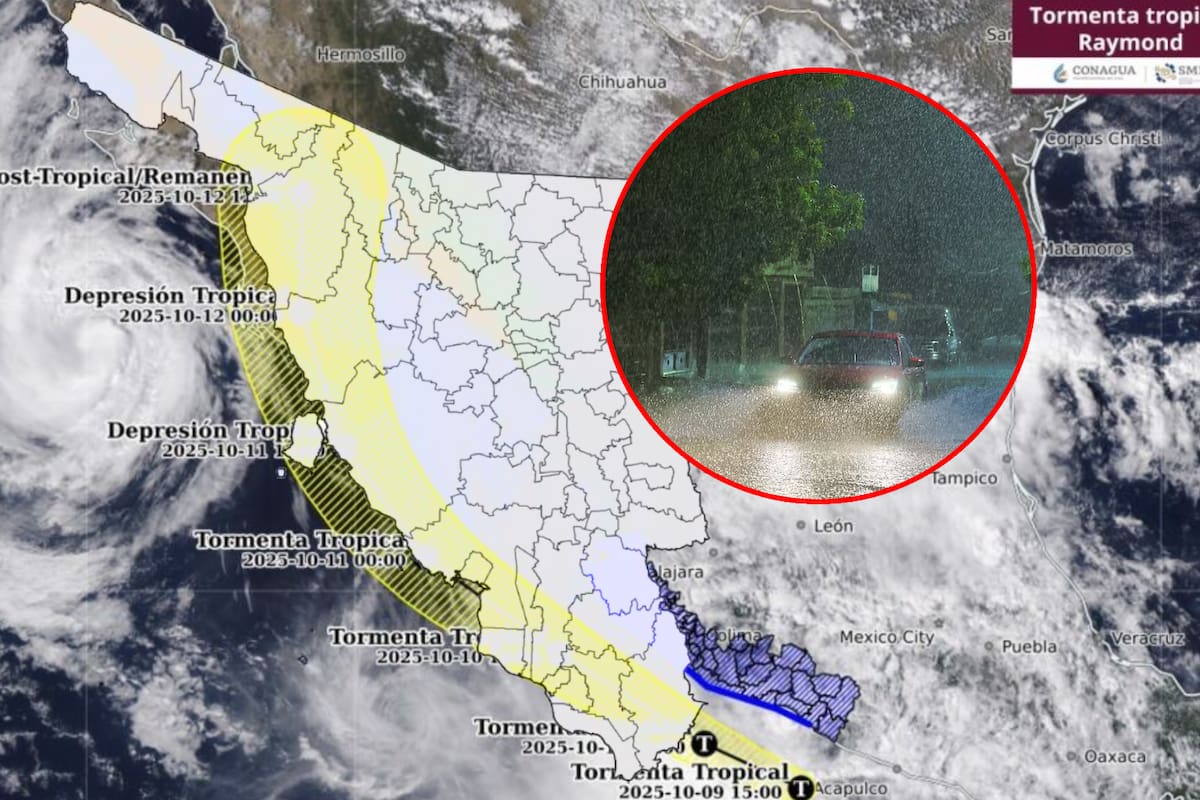 Prevén que sequía en Sonora pueda acabar con la tormenta ‘Raymond’