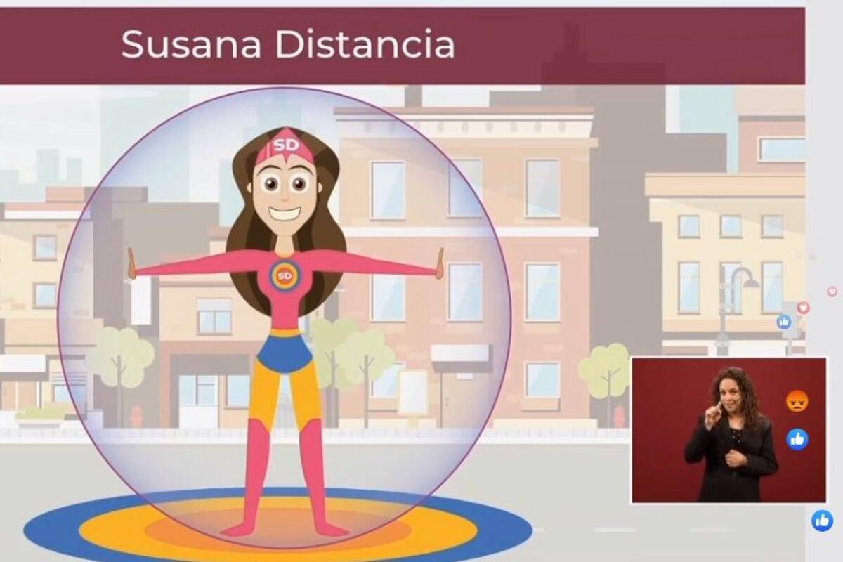 Presenta Gobierno Federal medidas de distanciamiento social con "Susana Distancia"