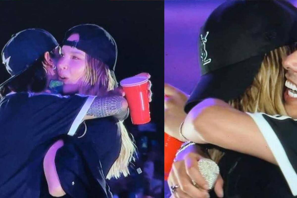 Belinda aclara si Natanael Cano la incomodó en el concierto de CDMX