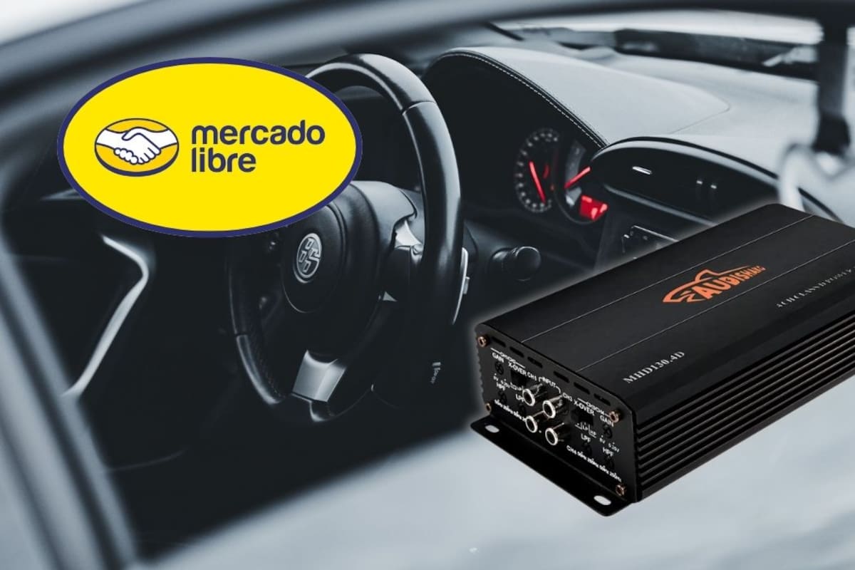 El amplificador de 2400W con tecnología alemana tiene 23% de descuento y baja a 1,332 pesos en Mercado Libre