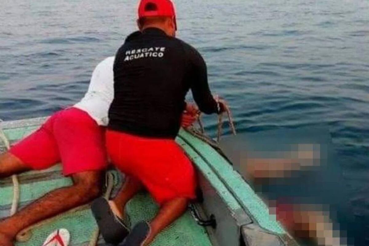 Localizan cuerpo de joven en Puerto Escondido, Oaxaca, víctima de fuerte oleaje por huracán Bonnie