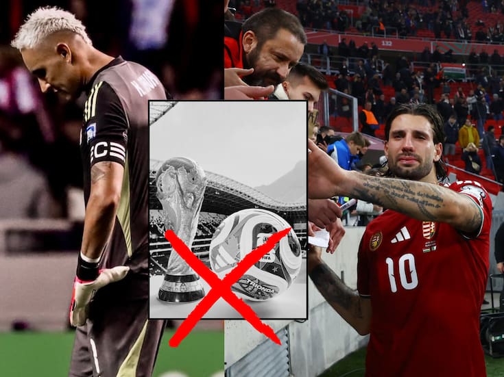 Estos son los cracks NO irán a la Copa del Mundo 2026