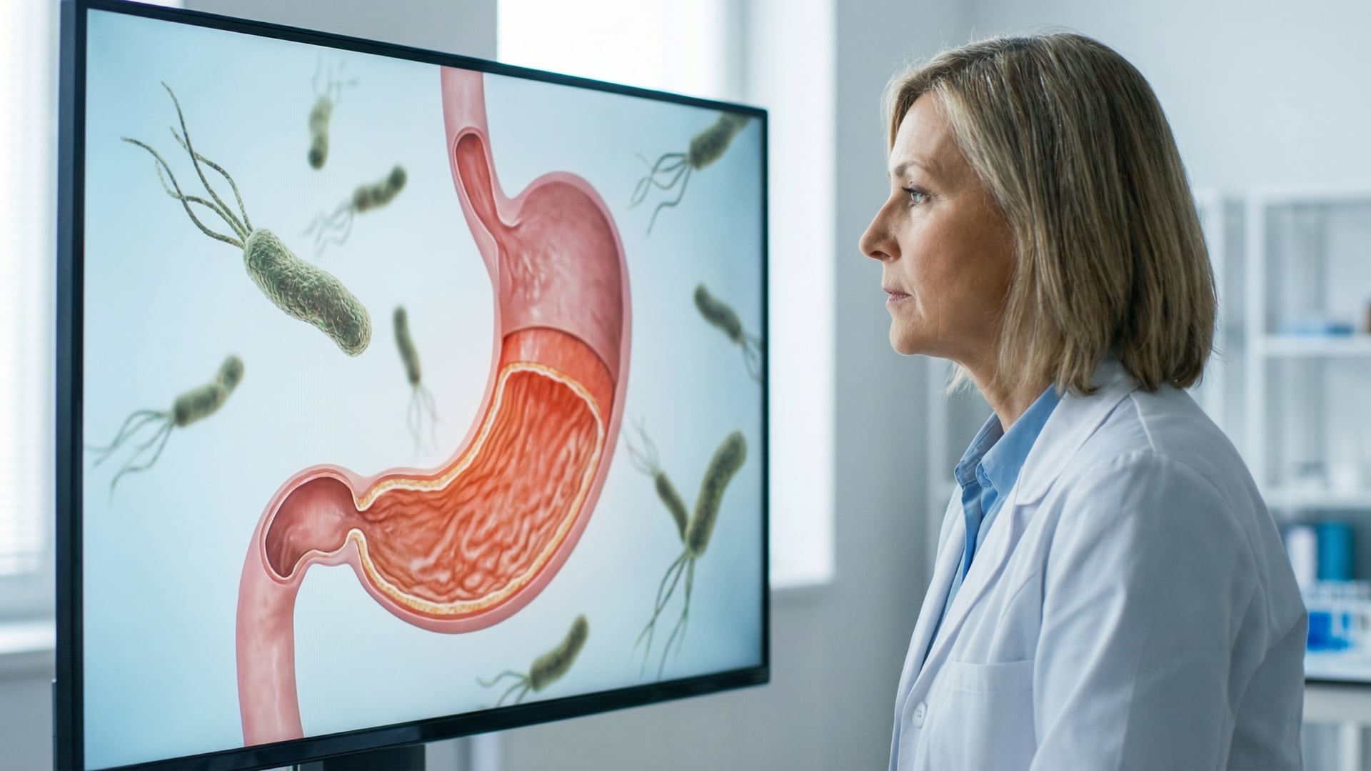 Investigadores identificaron que la bacteria Streptococcus anginosus, común en la boca, puede colonizar el estómago y favorecer inflamación y tumores. (Gemini)