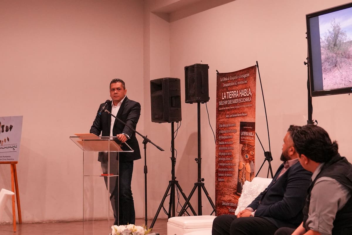 “La tierra habla”: presentan libro sobre búsqueda de desaparecidos