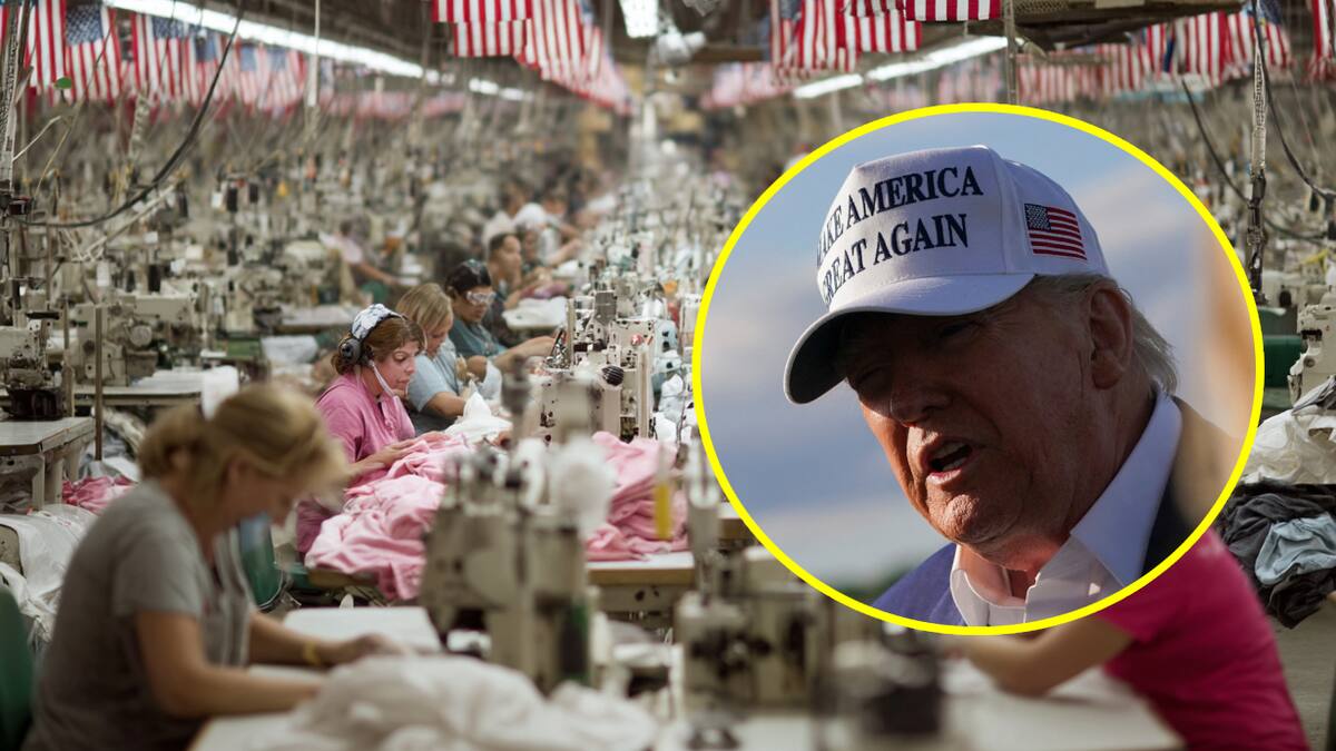 Donald Trump se lanza contra los que fabrican zapatos y camisas en EU: “Queremos fabricar equipos militares”