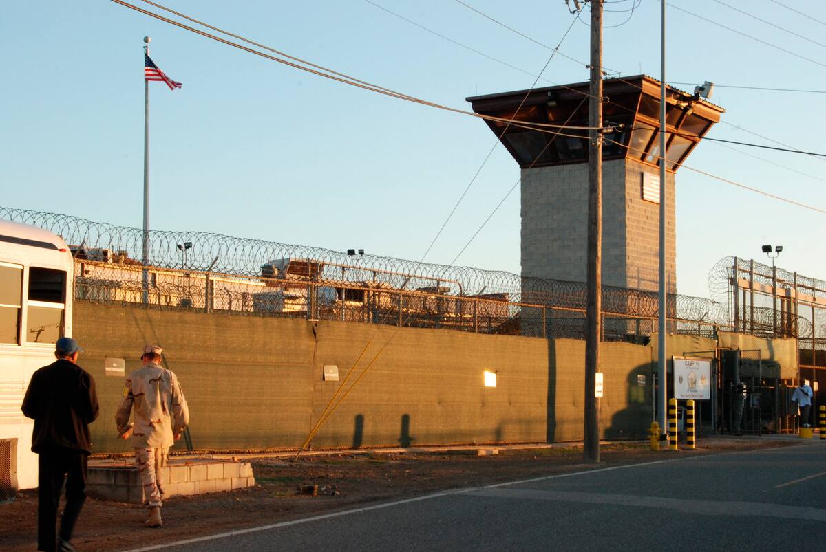 Vista de la entrada al campamento VI de la Base Naval de Guantánamo. EFE/Jairo A/Archivo