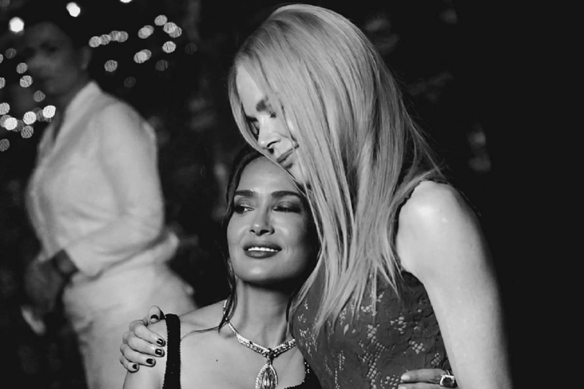 Salma Hayek y Nicole Kidman posan juntas en Cannes tras polémica en París
