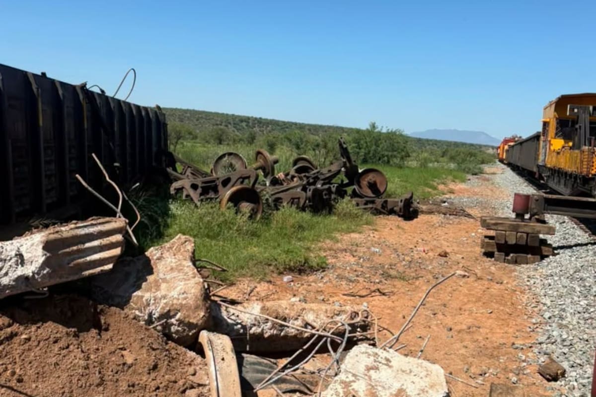 Tormenta atípica habría provocado daños en vías del tren antes del accidente en Sonora que derramó casi 60 mil litros de hidrosulfuro de sodio en Naco
