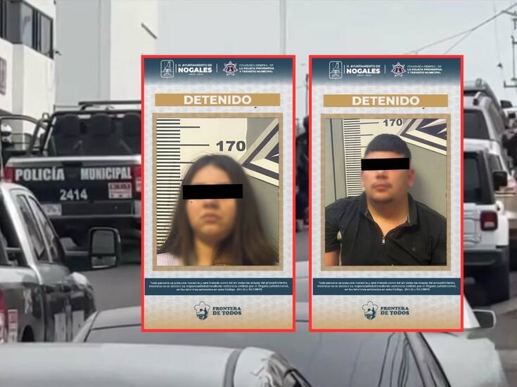 Tras persecución en Nogales, arrestan a pareja con arma de uso exclusivo del Ejército