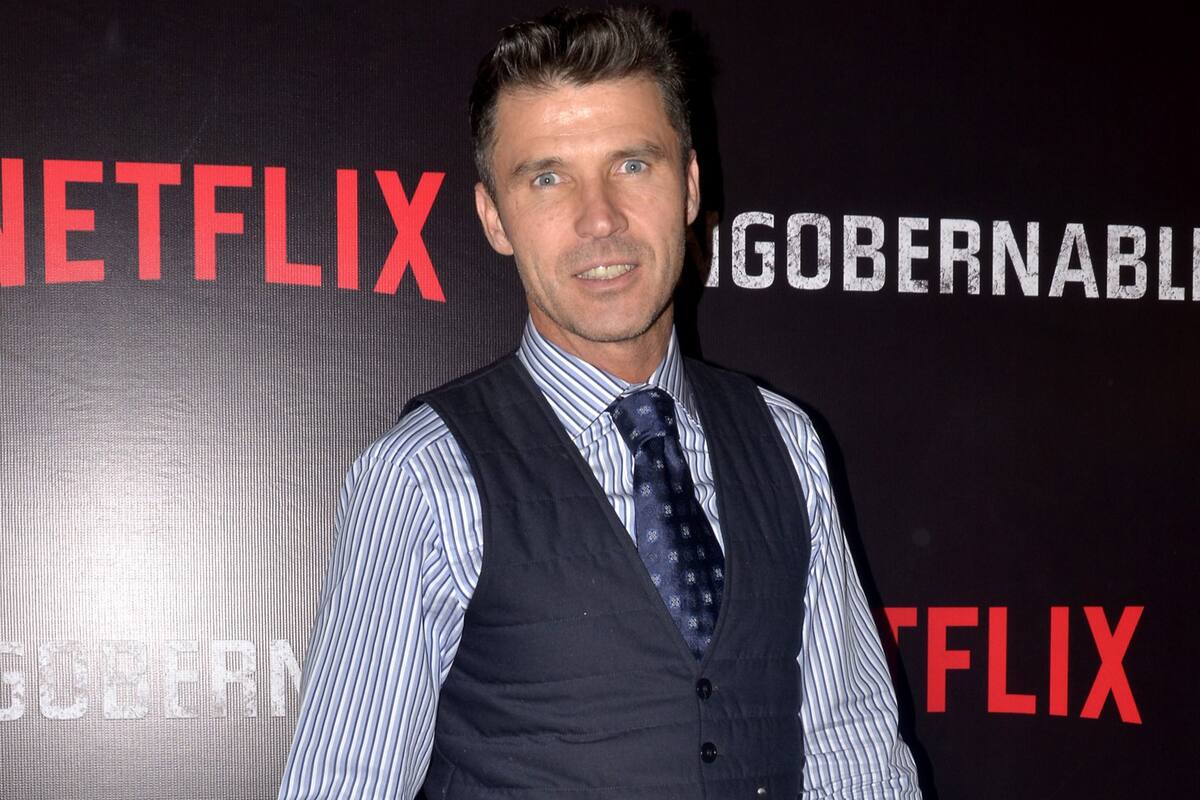 Leonardo García se niega a hablar sobre su padre Andrés García