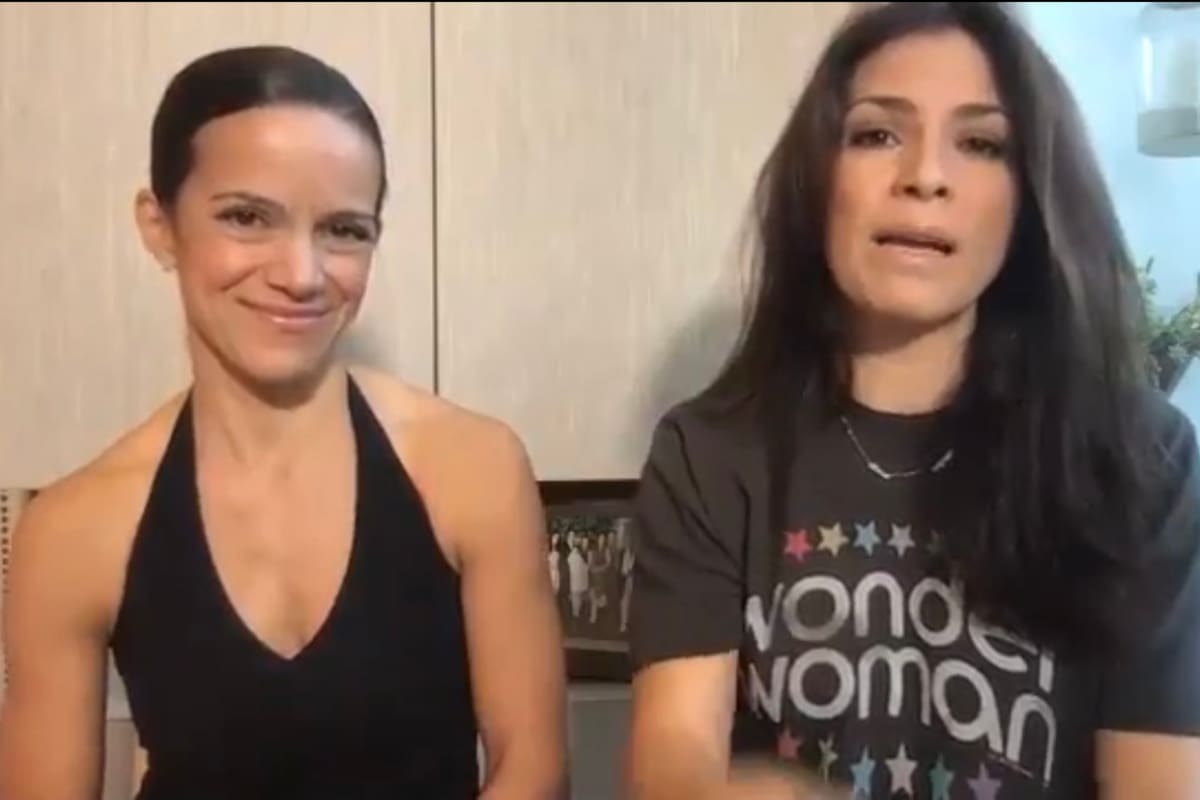 Alessandra Rosaldo y su hermana lanzan alternativa para ejercitarse en casa