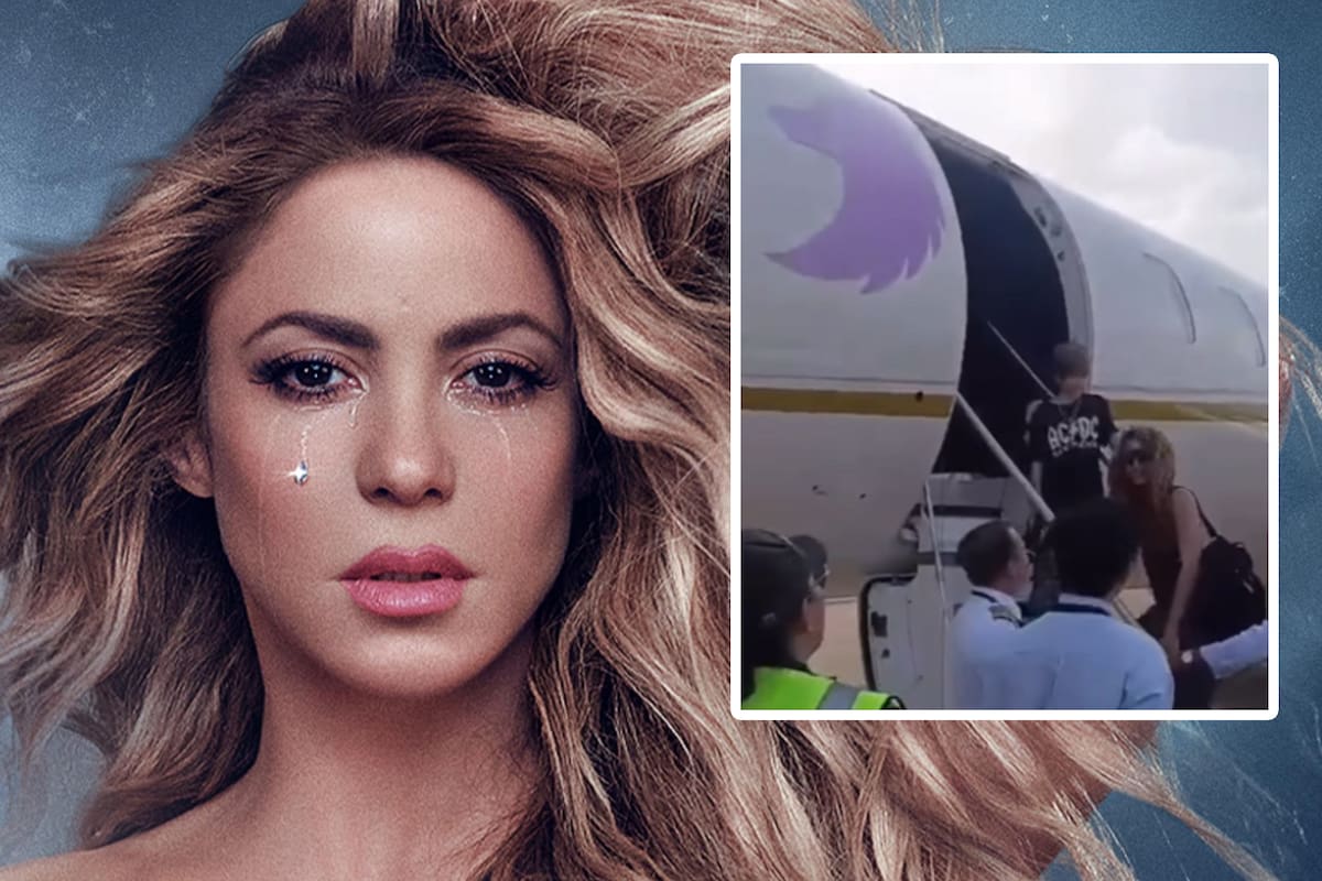 Shakira estrena su jet privado de lujo