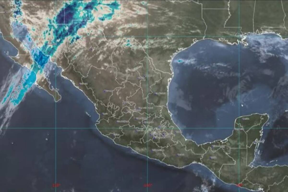 Clima México: Nuevo Frente frío ocasionará fuertes rachas de viento y lluvias en territorio nacional