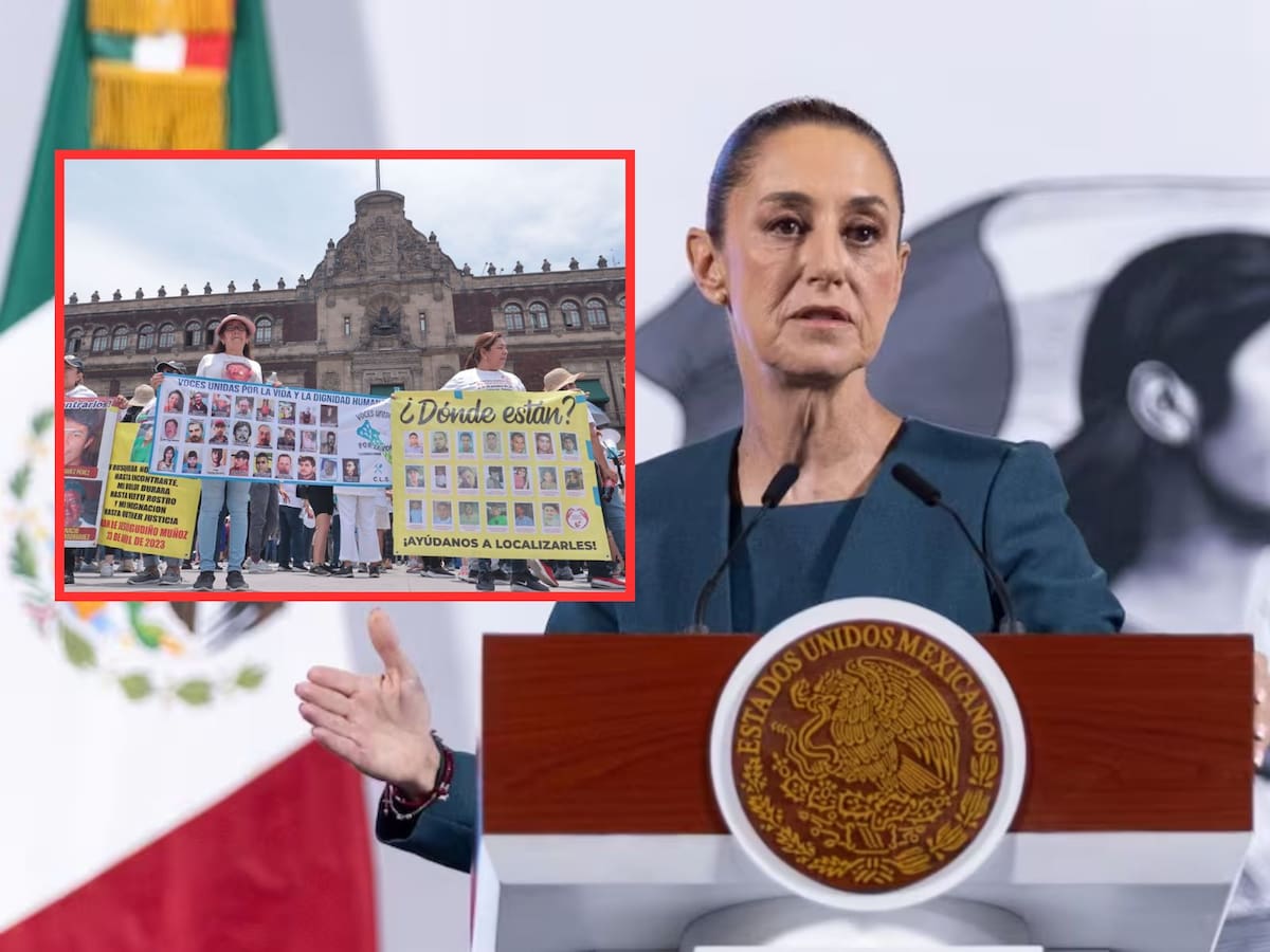 Reforma a la CNB fortalecerá la búsqueda de personas desaparecidas: Claudia Sheinbaum | Crédito: El Universal/Banco digital GH