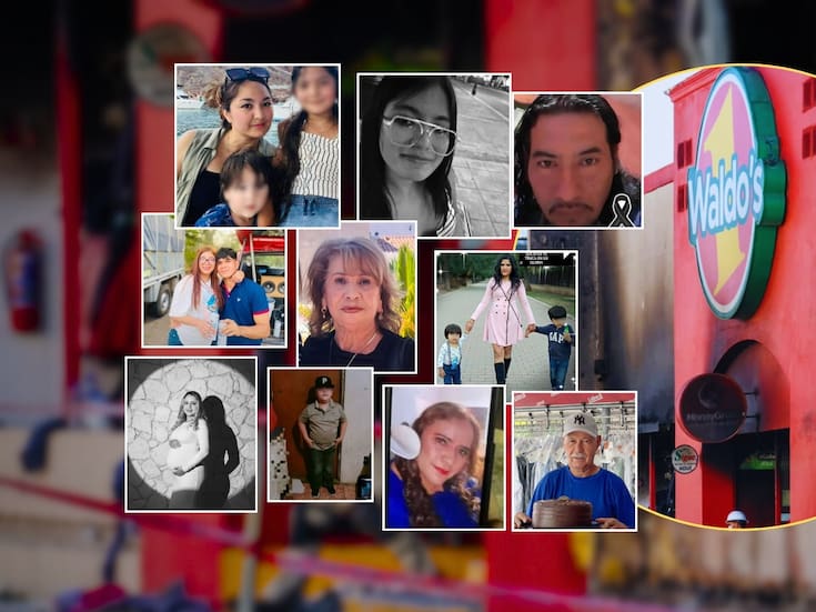 Identifican a víctimas que murieron en el incendio de Waldo’s en el Centro de Hermosillo, entre ellas, varios niños pequeños