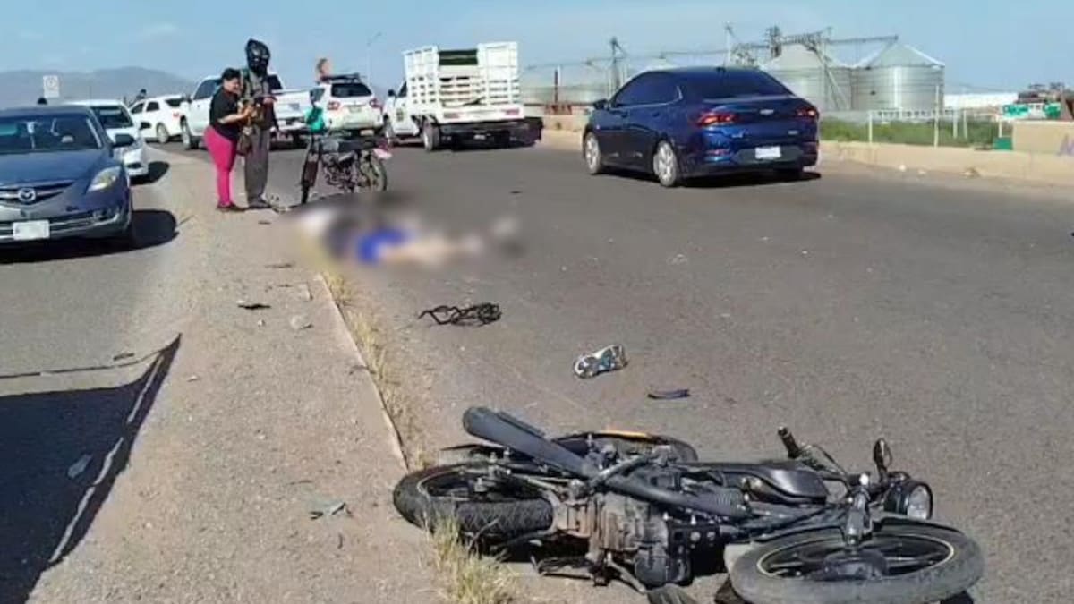 Ocho muertos y 204 lesionados en accidentes de motocicleta en Cajeme durante 2026; el exceso de velocidad es la principal causa