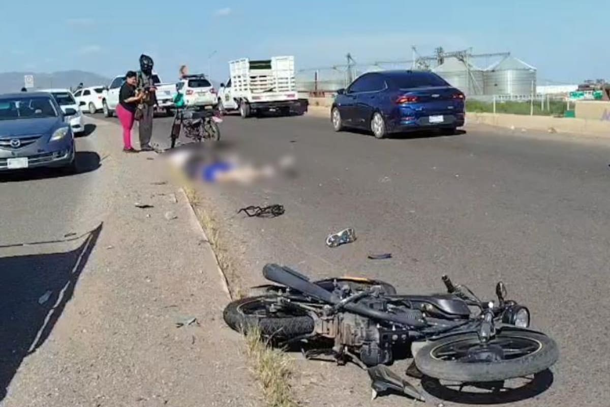 Ocho muertos y 204 lesionados en accidentes de motocicleta en Cajeme durante 2026; el exceso de velocidad es la principal causa