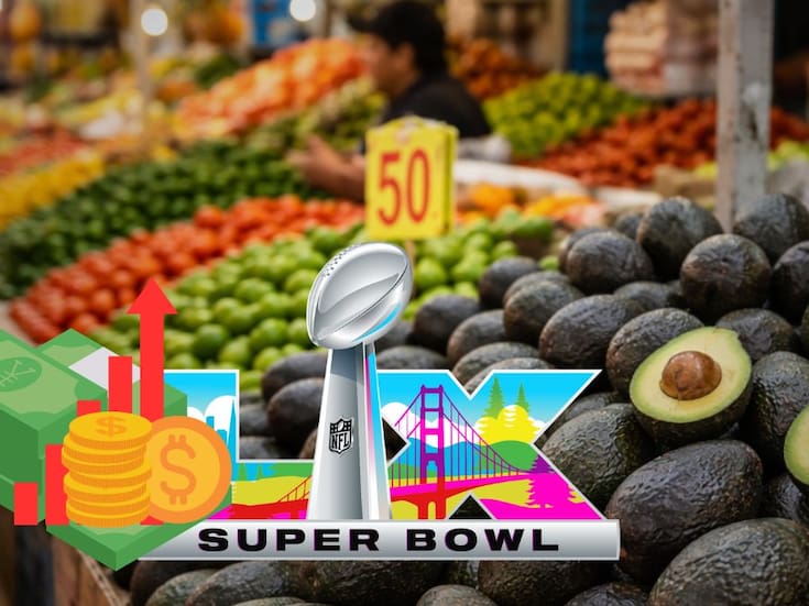 A días del Super Bowl LX, el aguacate se encarece en México por la alta demanda en EEUU: reportan alza de hasta 10 pesos por kilo y advierten impacto directo en el gasto diario
