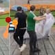 Identifican a los jóvenes que usaron lonas de desaparecidos para cubrirse de la lluvia durante el Mundial 2026; uno de ellos admitió su culpabilidad e lanzó fuertes insultos a las madres buscadoras