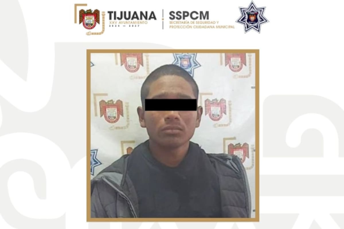 Detienen a sujeto por robo con violencia a transeúnte en colonia Las Torres Parte Baja