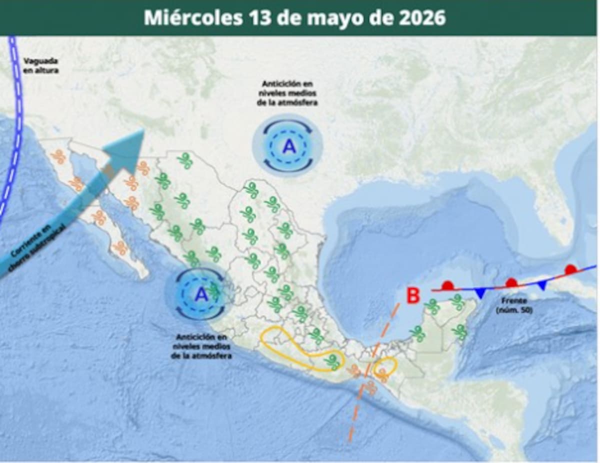 Foto: Sistema Meterológico Nacional-Conagua.