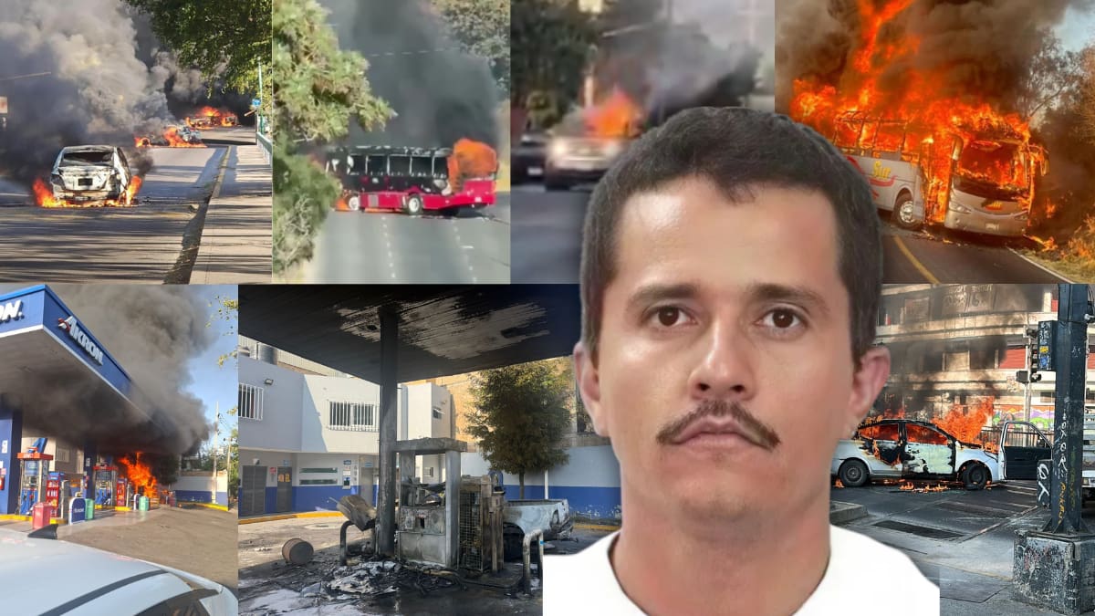 Operativo contra El Mencho, sumario del impacto nacional: bloqueos carreteros, quema de vehículos, suspensión de clases, vuelos cancelados, eventos suspendidos, paro de transportistas y alertas internacionales