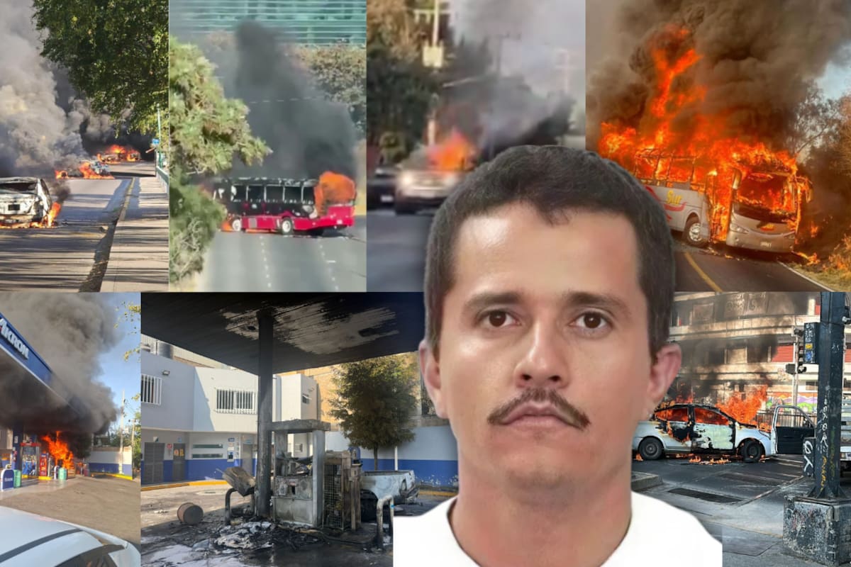 ¿Qué está pasando en Jalisco? Difunden videos de los bloqueos e incendios tras el presunto asesinato de El Mencho, líder del Cártel Jalisco Nueva Generación, objetivo número uno de la DEA (IMÁGENES FUERTES)